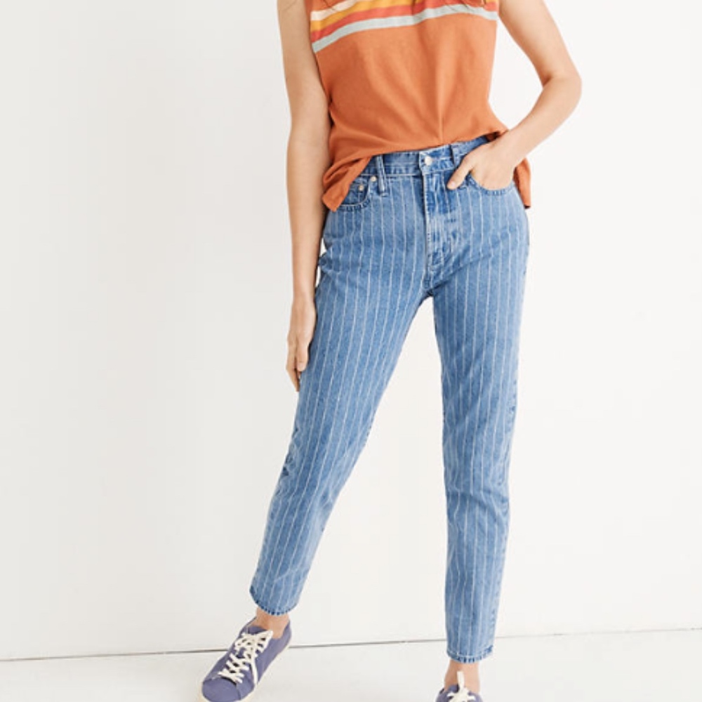 The Perfect Vintage Jean: Pinstripe Edition